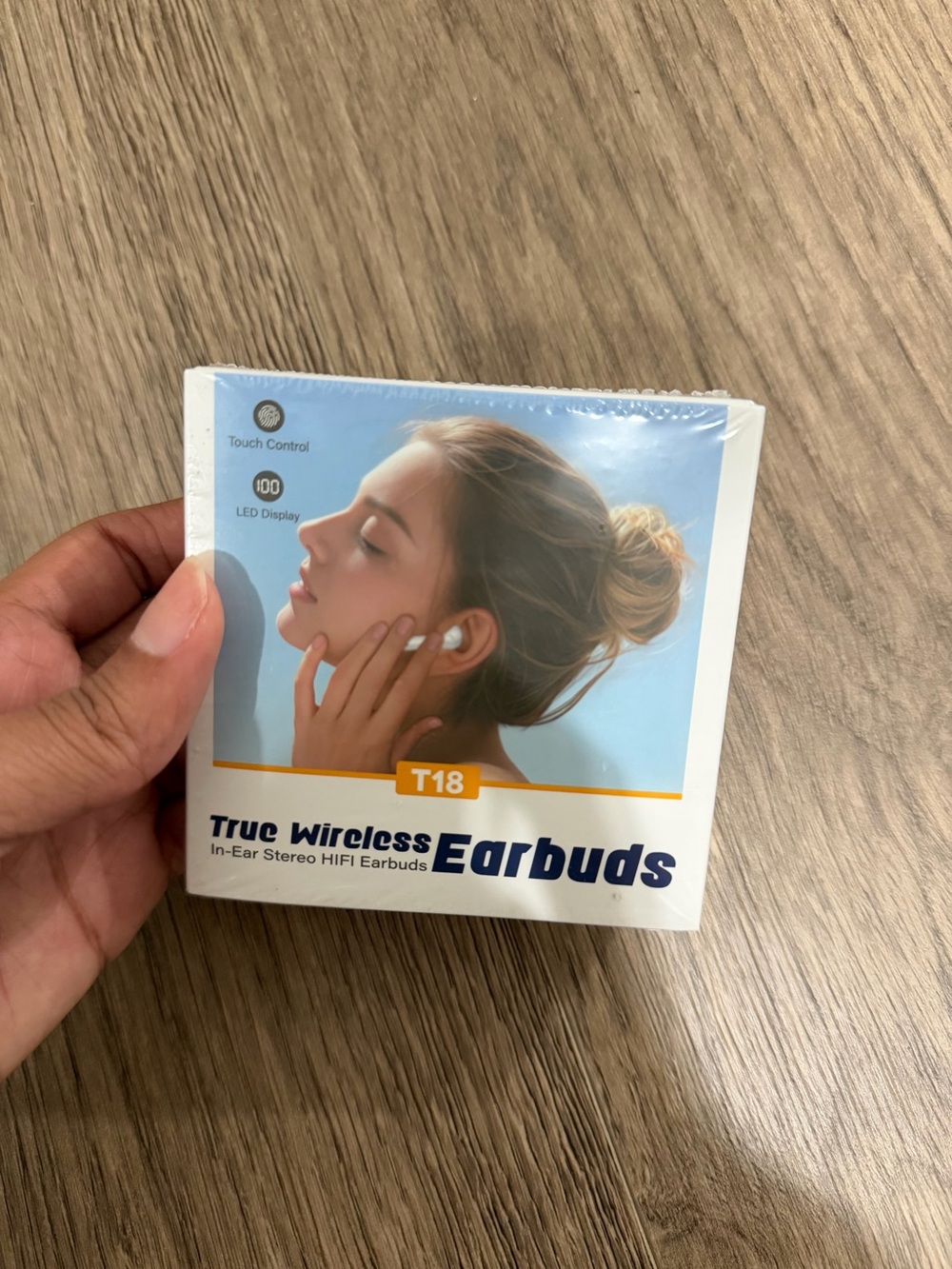 T18 True Wireless Earbuds - White